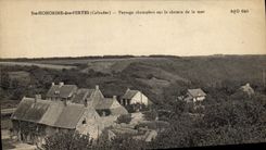 CPA Ste Honorine des Pertes Paysage Champetre Sur le Champetre Sur le Chemin de la Mer