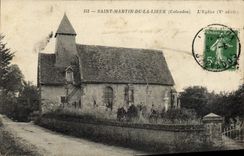 CPA Saint Martin de la Lieue L'eglise 