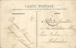 VINTAGE POSTCARD Thury Harcourt St Martin of Sailen the Blue Country cottage of the Loop of Orne