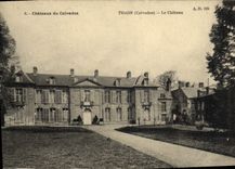 CPA Thaon Le Chateau Chateaux du Calvados