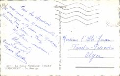 MODERN CARD Thury Harcourt stopping