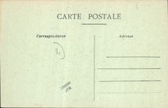 VINTAGE POSTCARD Thury Harcourt Seen picturesque on the river and the castle