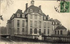 CPA Thury Harcourt Panorama Le Chateau des ducs