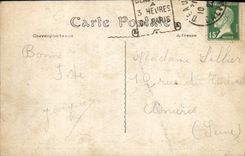 El campo de la POSTAL de la VENDIMIA de Tourgeville Deauville cercano uno del día de fiesta de los dormitorios acampa