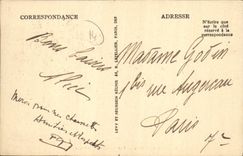 VINTAGE POSTCARD Worm On Sea Cabins and the Beach