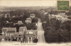 VINTAGE POSTCARD Villers Villas Panoramic View
