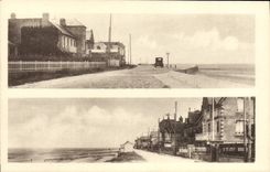 VINTAGE POSTCARD Guest house Provence Towards on Sea