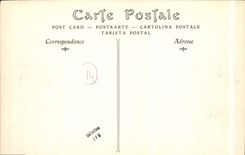 VINTAGE POSTCARD Villers On Sea Seen from of the Church