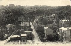 CPA Villers Sur Mer Vue Prise de L'Eglise 