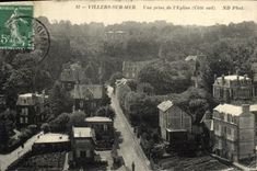 CPA Villers Sur Mer Vue Prise de L'Eglise 