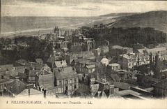 CPA Villers Sur Mer Panorama Vers Trouville