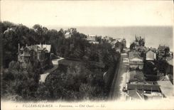 VINTAGE POSTCARD Villers On Sea Panorama
