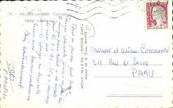 CPM Villers Sur Mer Hotel Bellevue 