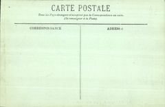 POSTAL Villers de la VENDIMIA en el mar la presa y el casino