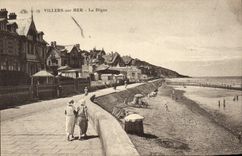 CPA Villers Sur Mer La Digue 