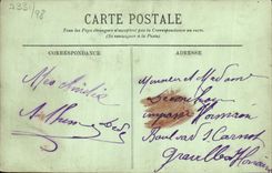 POSTAL Villers de la VENDIMIA en el mar el bazar grande y la calle Tarbouriech Nadal