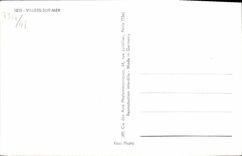 POSTAL MODERNA Villers en el mar la playa vista del casino de las rocas