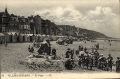 CPA Villers Sur Mer La Plage 