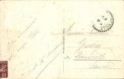 POSTAL Villers de la VENDIMIA en el mar la playa y la presa