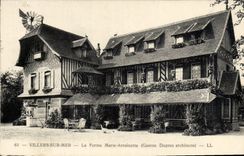 POSTAL Villers de la VENDIMIA en el mar la granja Marie Antonieta