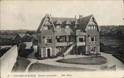 CPA Villers sur Mer Maison Normande