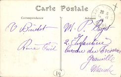 CPA Villers sur Mer Maison Normande