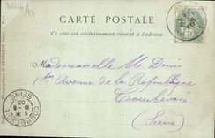 POSTAL Villers de la VENDIMIA en el chalet de la margarita del mar