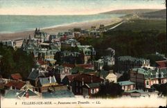 CPA Villers sur Mer Panorama vers Trouville