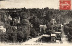 VINTAGE POSTCARD Villers On Sea Panorama Southern part