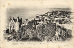 CPA Villers Sur Mer Vue Generale Prise sur Trouville
