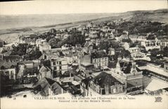 CPA Villers Sur Mer Vue Generale Sur l'Embouchure de la Seine