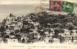 VINTAGE POSTCARD Villers On Sea View On Trouville