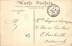 CPA Route d'Honfleur a Trouville Entree de Villerville