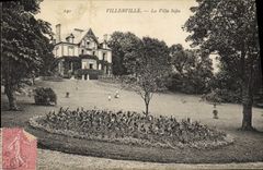 VINTAGE POSTCARD Villerville the Sofia Villa