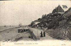 CPA Villerville Le Casino les Villas
