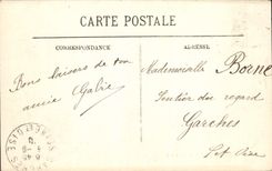 VINTAGE POSTCARD Villerville Effect Sea