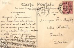 VINTAGE POSTCARD Villerville Edmond Dorange Sinning of Shrimps TOP