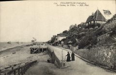 CPA Villerville Le casino Les villas 