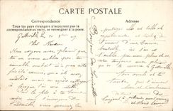 VINTAGE POSTCARD the Andouille Folklore Costume Transfers