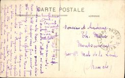 CPA Vire La Partie Superieure du vieux beffroi