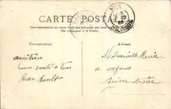 VINTAGE POSTCARD the Keep Transfers