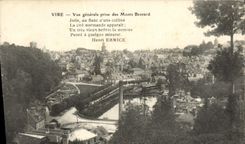 CPA Vire Vue Generale Prise des Monts Besnard