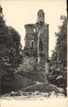 VINTAGE POSTCARD Transfers the Ruins of the Castle