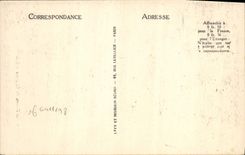 VINTAGE POSTCARD Transfers the Ruins of the Castle