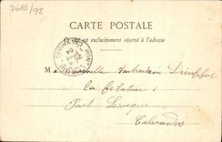 CPA Vire La Porte Horloge