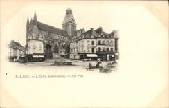 VINTAGE POSTCARD Cliff the Church Gervais Saint