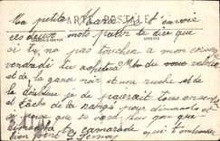 VINTAGE POSTCARD Cliff the Barracks Damont D' Urville Militaria