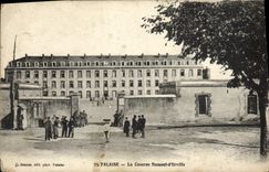 CPA Falaise La Caserne Dumont d'Urville Militaria 