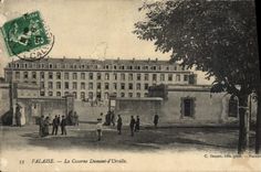 CPA Falaise La Caserne Dumont d'Urville Militaria 
