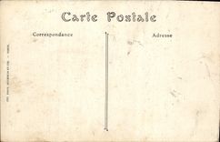 VINTAGE POSTCARD Cliff the nave of the Church Gervais Saint